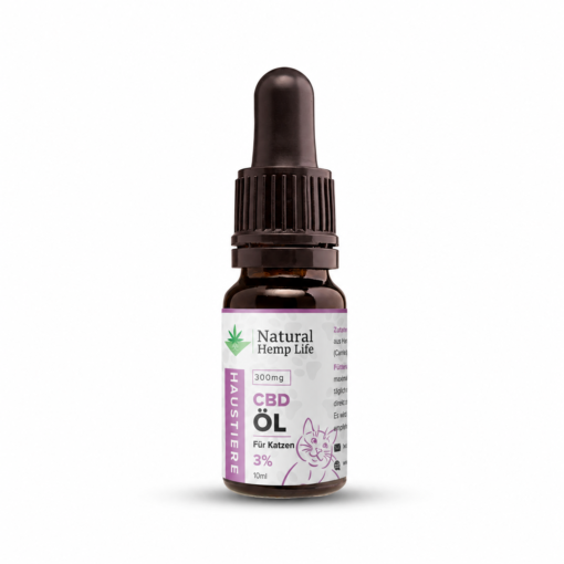 CBD Öl 3% für Katzen (Lachs)