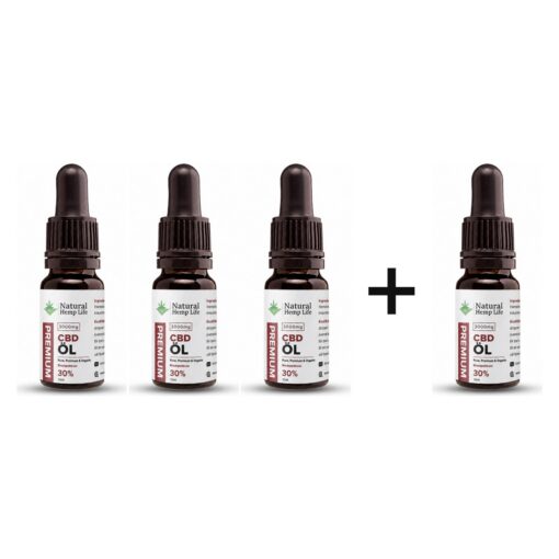 4 für 3: CBD Öl 30% (3000 mg)