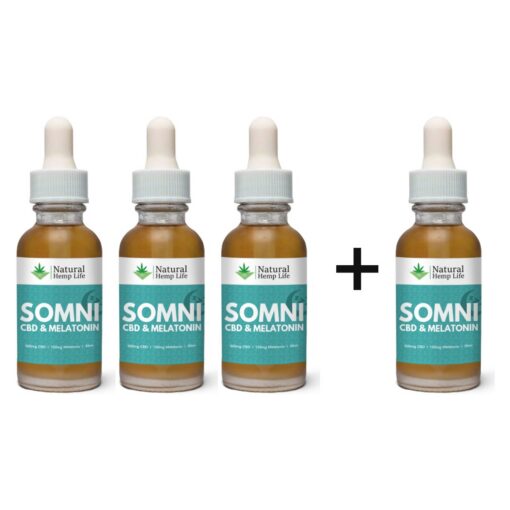 4 für 3: Somni Tropfen (CBD + Melatonin)